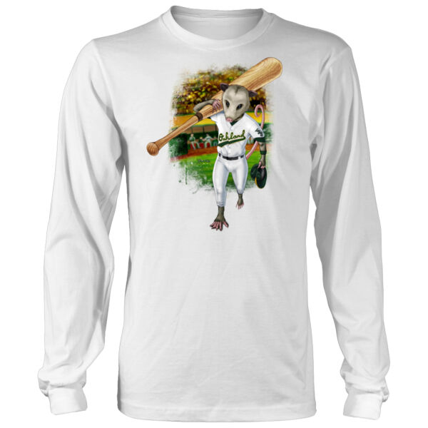 Rally Possum - Men's Heavy Long-Sleeve T-Shirt Thumbnail