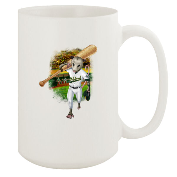 Rally Possum - 15oz White Mug Thumbnail