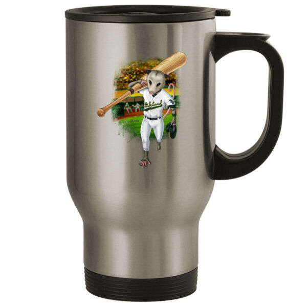 Rally Possum - 14oz Stainless Steel Travel Mug Thumbnail