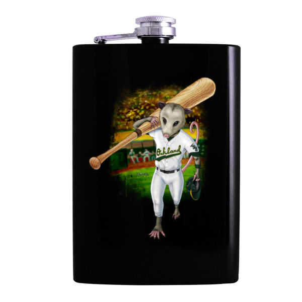 Rally Possum - 8oz Hip Flask Thumbnail