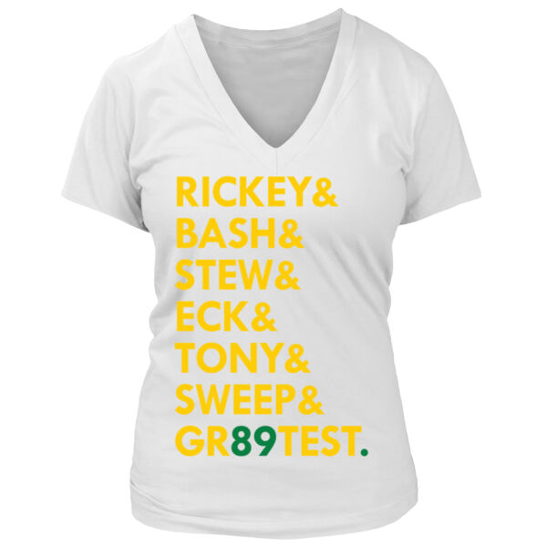 Gr89test - Women's Premium Deep V-Neck T-Shirt Thumbnail