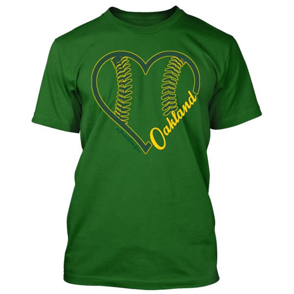 Heart Oakland - Men's Standard T-Shirt Thumbnail