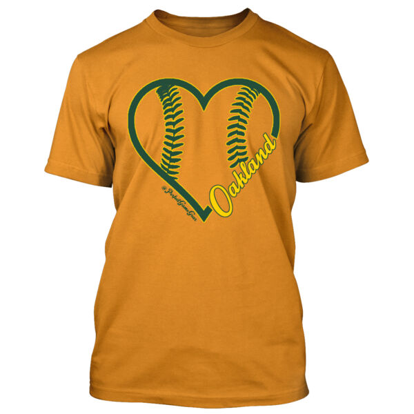Heart Oakland - Men's Standard T-Shirt Thumbnail
