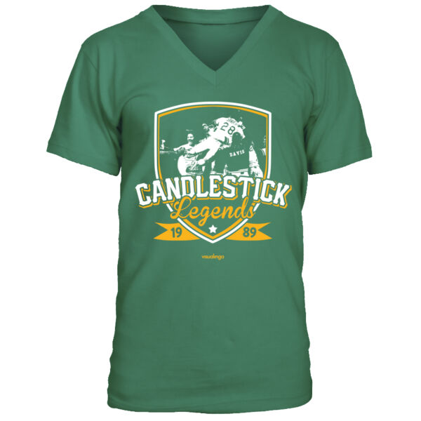 Candlestick Legends - Men's Premium V-Neck T-Shirt Thumbnail