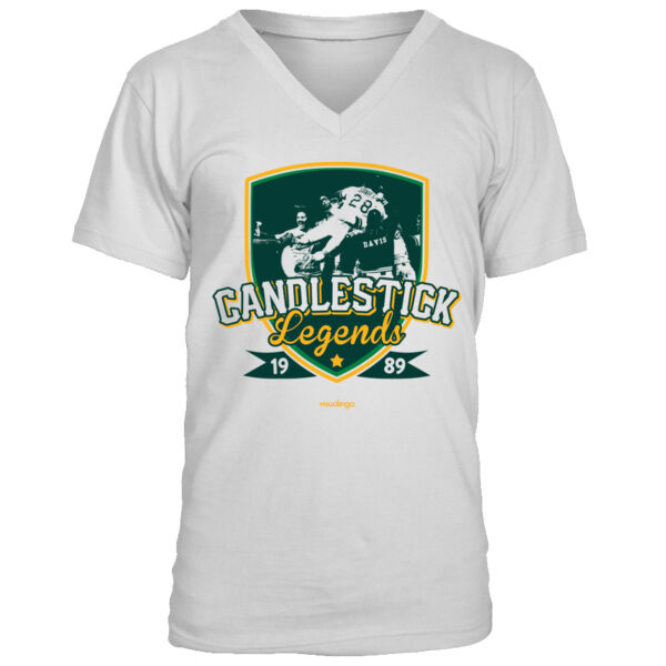 Candlestick Legends - Men's Premium V-Neck T-Shirt Thumbnail