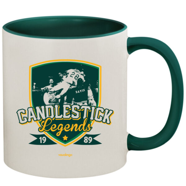 Candlestick Legends - 11oz Colored Inner & Handle Mug Thumbnail