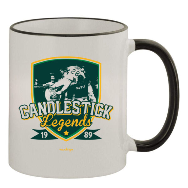 Candlestick Legends - 11oz Colored Rim & Handle Mug Thumbnail