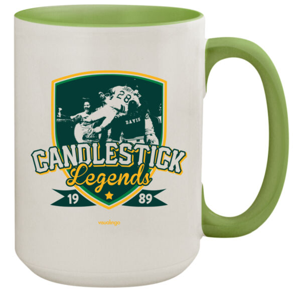 Candlestick Legends - 15oz Colored Inner & Handle Mug Thumbnail