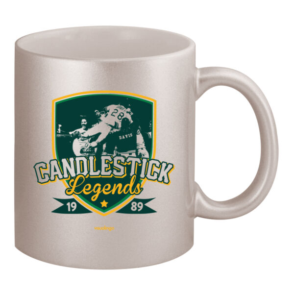 Candlestick Legends - 11oz Metallic Silver Mug Thumbnail