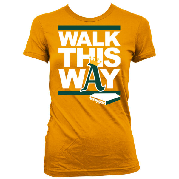 Walk This Way - Women's Junior Cut Crewneck T-Shirt Thumbnail