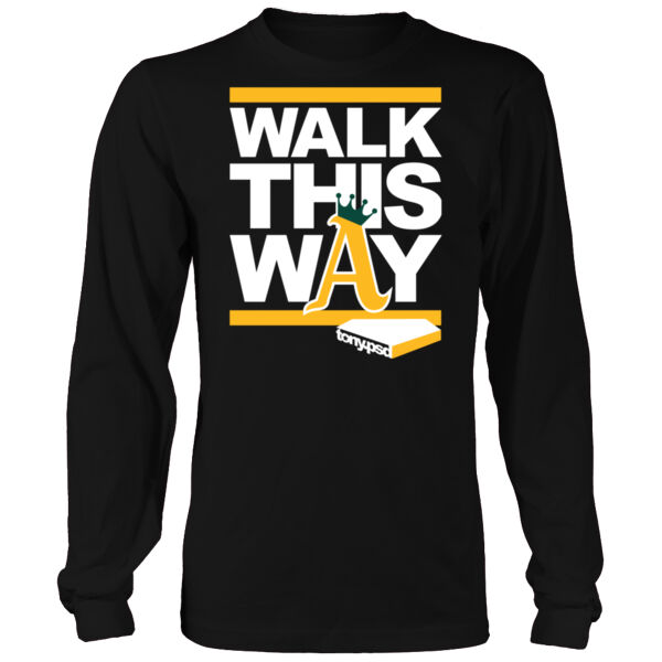 Walk This Way - Men's Heavy Long-Sleeve T-Shirt Thumbnail