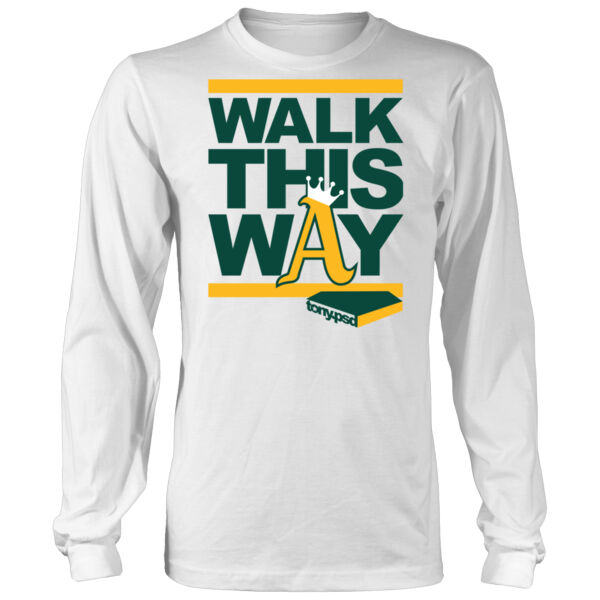 Walk This Way - Men's Heavy Long-Sleeve T-Shirt Thumbnail