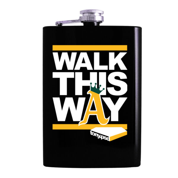 Walk This Way - 8oz Hip Flask Thumbnail