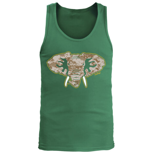 Camouflage Hellaphant - Men's Premium Tank Top Thumbnail