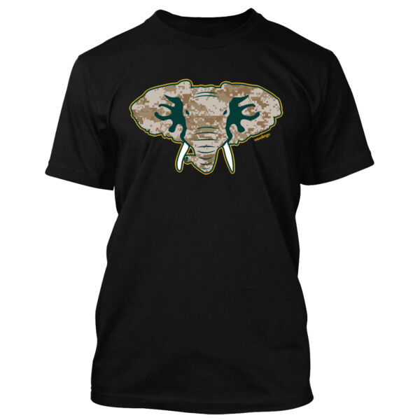 Camouflage Hellaphant - Men's Standard T-Shirt Thumbnail