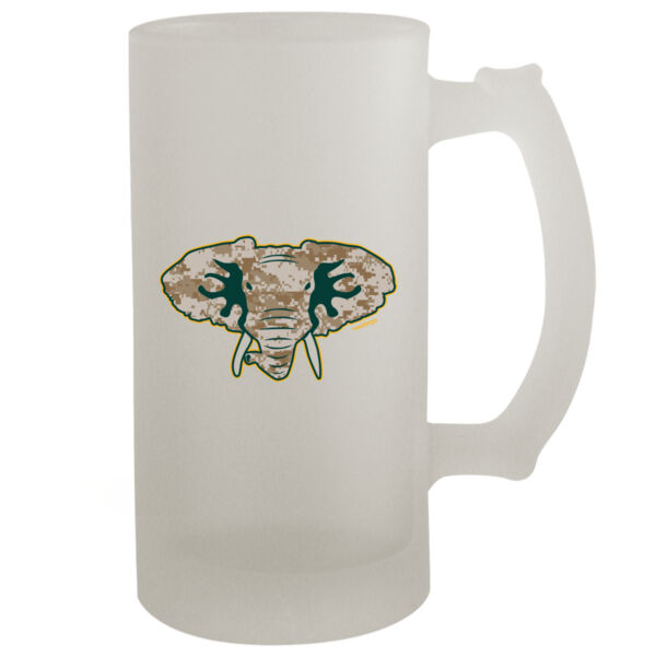 Camouflage Hellaphant - 16oz Frosted Beer Stein Thumbnail