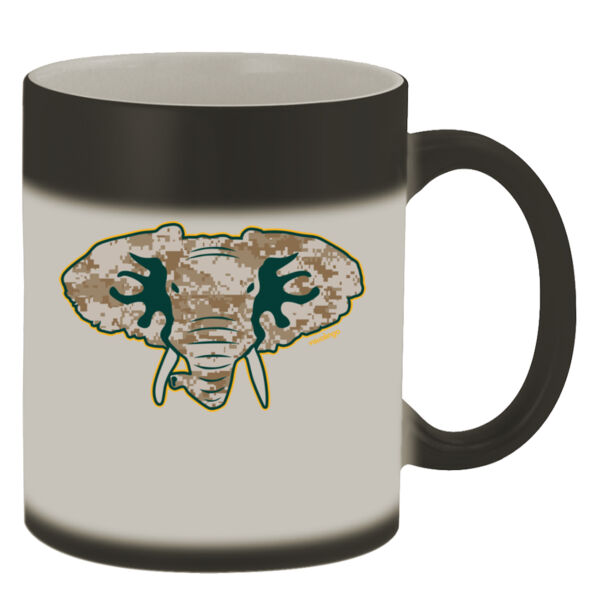 Camouflage Hellaphant - 11oz Color Changing Mug Thumbnail