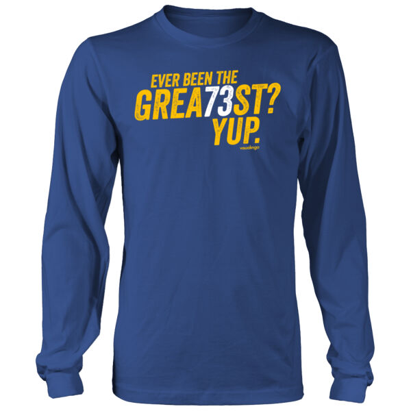 Ever Been The Grea73st? Yup! - Men's Heavy Long-Sleeve T-Shirt Thumbnail