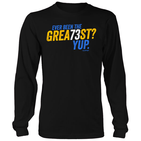 Ever Been The Grea73st? Yup! - Men's Heavy Long-Sleeve T-Shirt Thumbnail