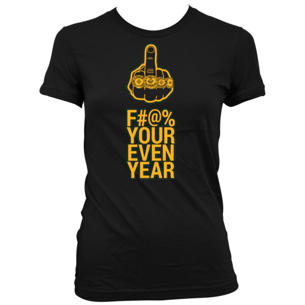 Eff Your Even Year - Women's Junior Cut Crewneck T-Shirt Thumbnail