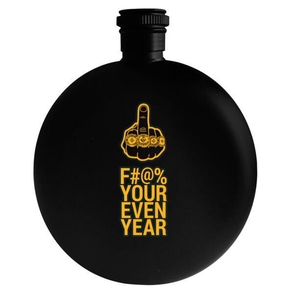 Eff Your Even Year - 5oz Round Flask Thumbnail
