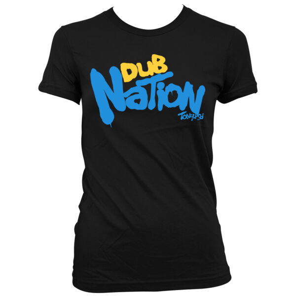 Dub Nation - Women's Junior Cut Crewneck T-Shirt Thumbnail