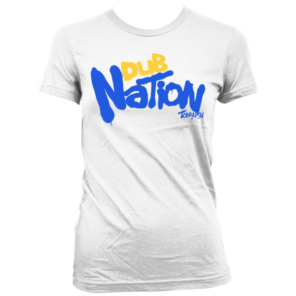 Dub Nation - Women's Junior Cut Crewneck T-Shirt Thumbnail