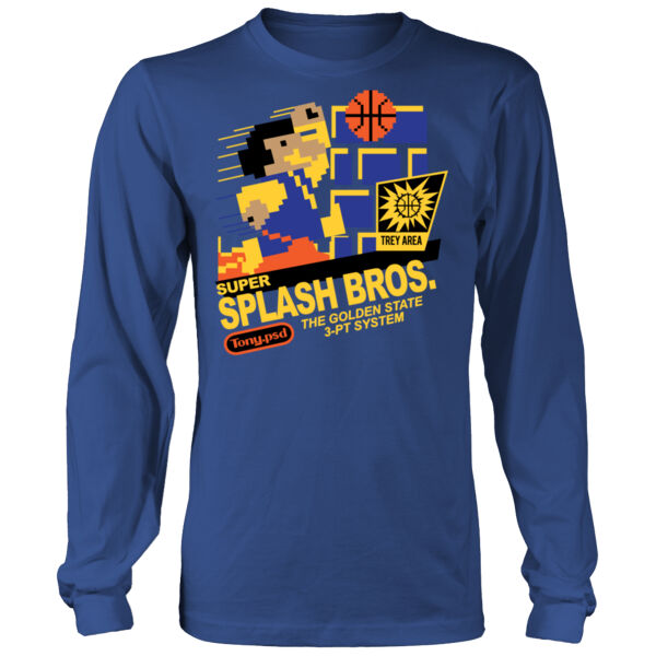 Super Splash Bros. - Men's Heavy Long-Sleeve T-Shirt Thumbnail