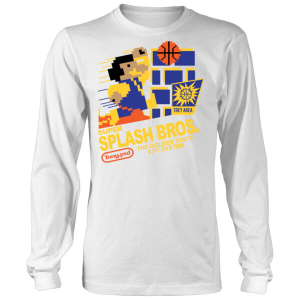 Super Splash Bros. - Men's Heavy Long-Sleeve T-Shirt Thumbnail