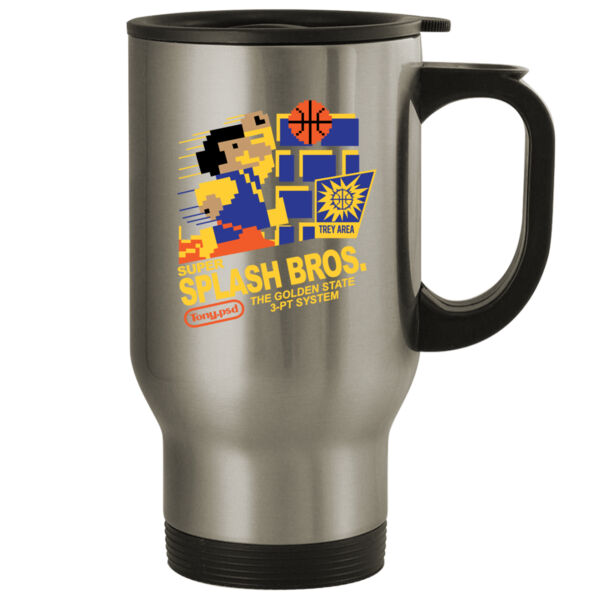 Super Splash Bros. - 14oz Stainless Steel Travel Mug Thumbnail