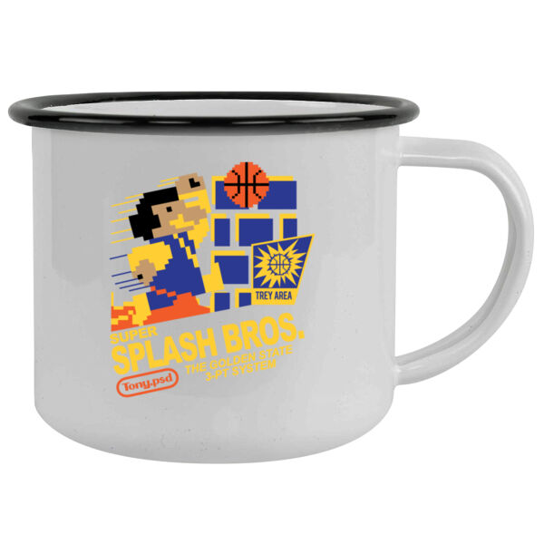 Super Splash Bros. - 12oz Camping Mug Thumbnail