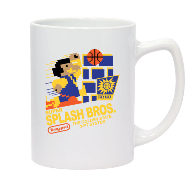 Super Splash Bros. - 14oz White Statesman Mug Thumbnail