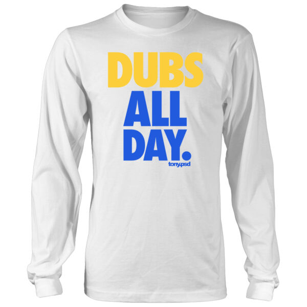 Dubs All Day - Men's Heavy Long-Sleeve T-Shirt Thumbnail