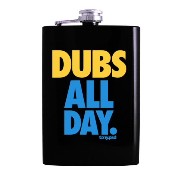 Dubs All Day - 8oz Hip Flask Thumbnail