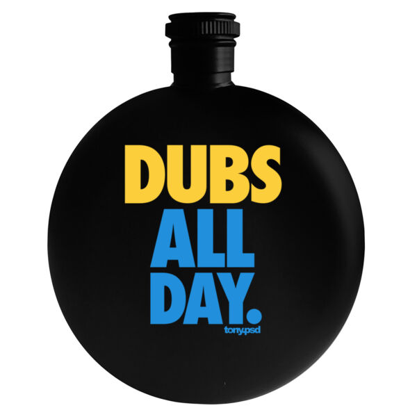 Dubs All Day - 5oz Round Flask Thumbnail