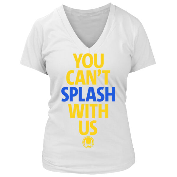 You Can't Splash With Us - Women's Premium Deep V-Neck T-Shirt Thumbnail