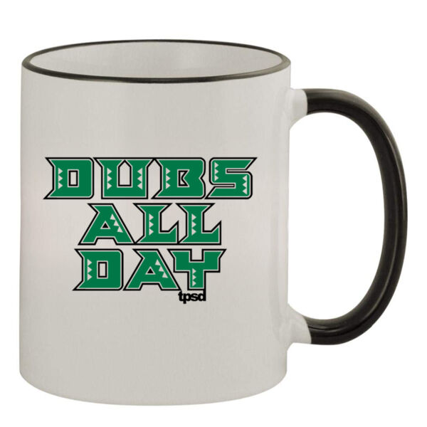 Dubs All Day Hawaii Edition - 11oz Colored Rim & Handle Mug Thumbnail