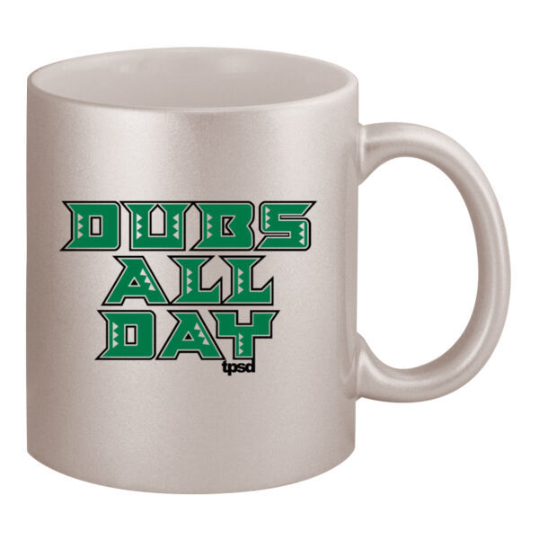 Dubs All Day Hawaii Edition - 11oz Metallic Silver Mug Thumbnail