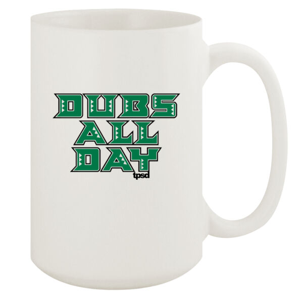 Dubs All Day Hawaii Edition - 15oz White Mug Thumbnail