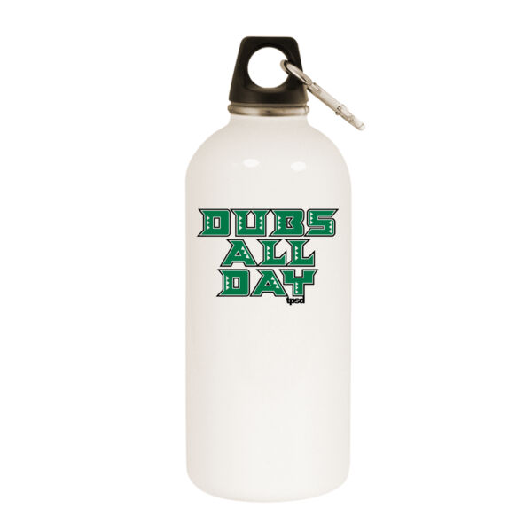 Dubs All Day Hawaii Edition - White Water Bottle With Carabiner Thumbnail