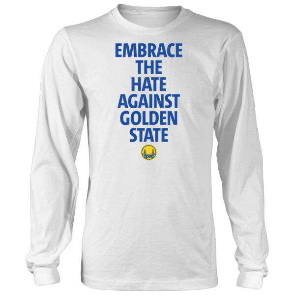 Embrace The Hate Against Golden State - Men's Heavy Long-Sleeve T-Shirt Thumbnail