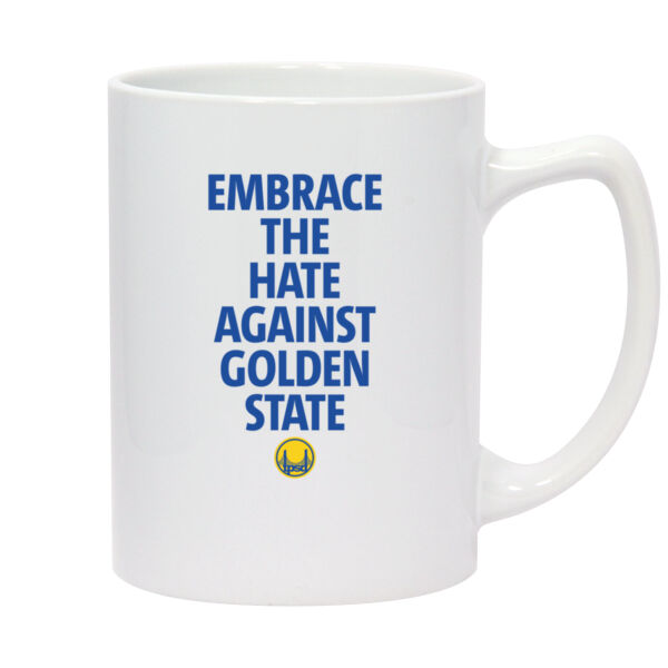 Embrace The Hate Against Golden State - 14oz White Statesman Mug Thumbnail