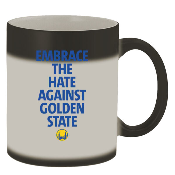 Embrace The Hate Against Golden State - 11oz Color Changing Mug Thumbnail