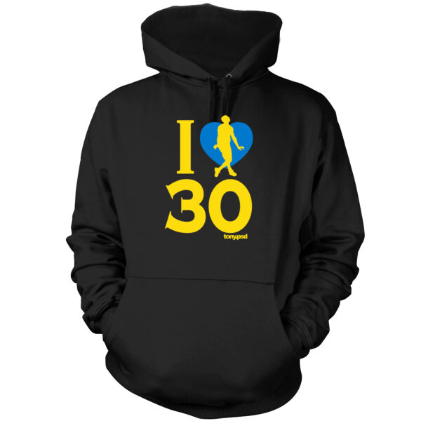 I Love (Heart) 30 - Men's Pullover Hoodie Sweatshirt Thumbnail
