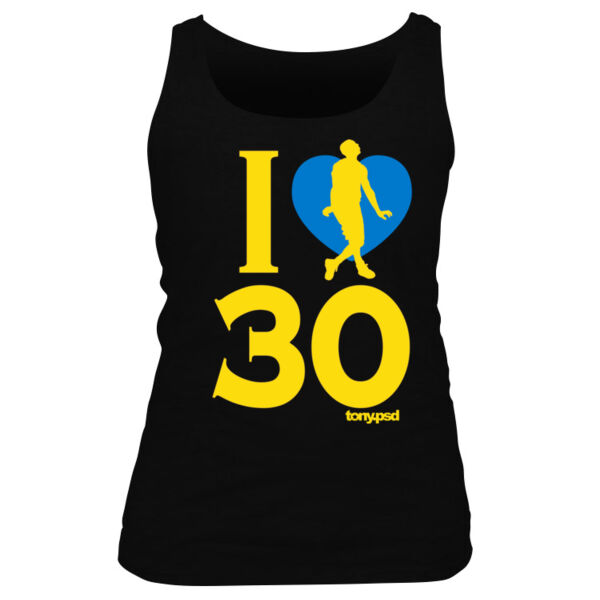 I Love (Heart) 30 - Women's Basic Tank Top Thumbnail