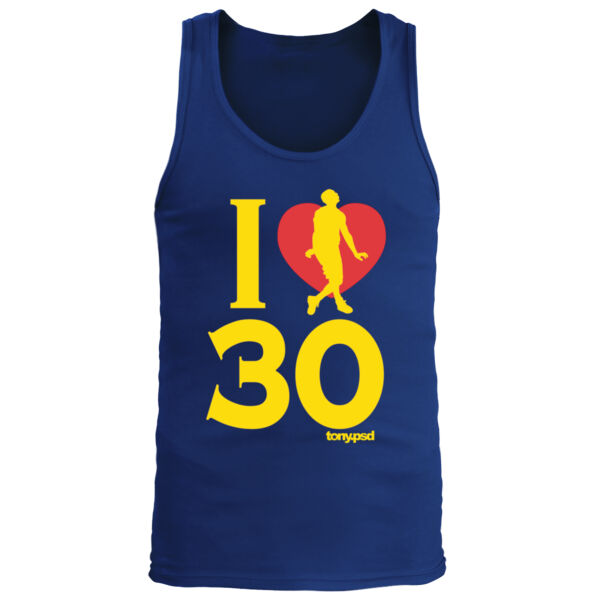 I Love (Heart) 30 - Men's Premium Tank Top Thumbnail