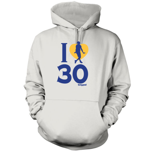 I Love (Heart) 30 - Men's Pullover Hoodie Sweatshirt Thumbnail