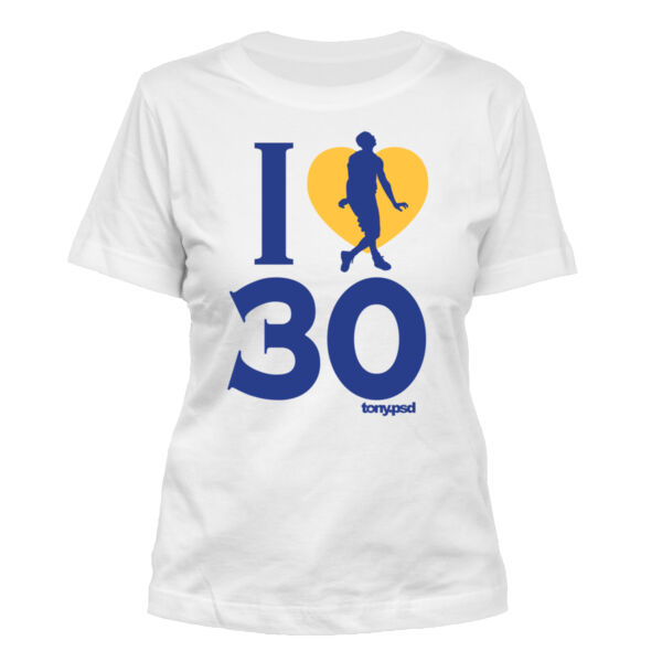 I Love (Heart) 30 - Women's Standard Misses Cut T-Shirt Thumbnail