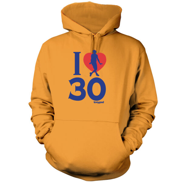 I Love (Heart) 30 - Men's Pullover Hoodie Sweatshirt Thumbnail