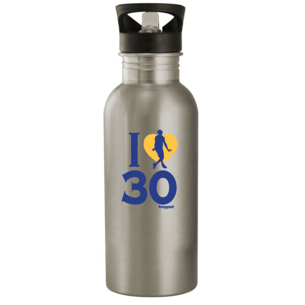 I Love (Heart) 30 - 20oz Stainless Steel Water Bottle Thumbnail